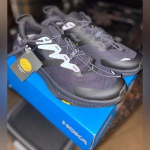 Hoka transport running shoe BLACK/BLACK